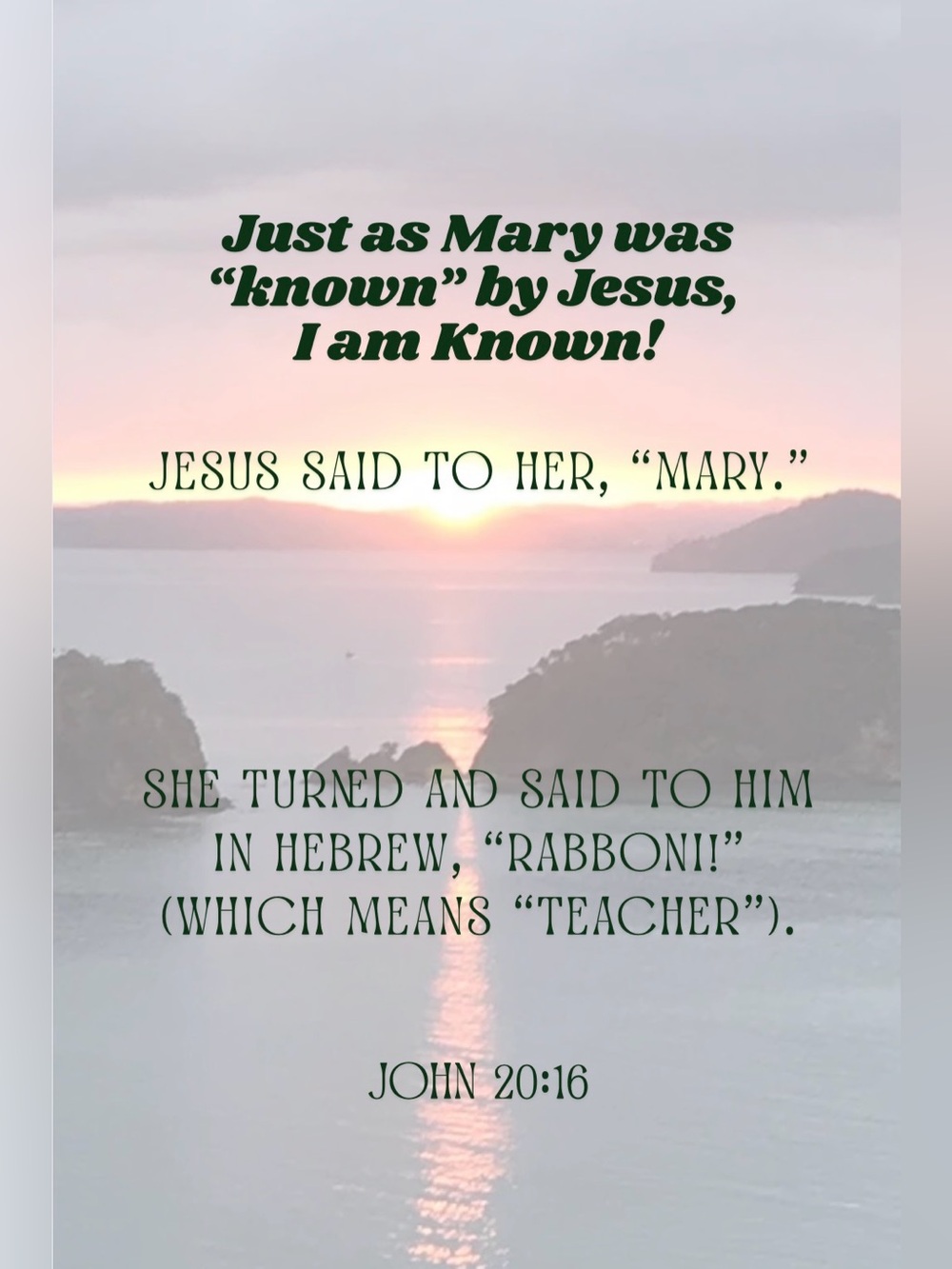 Inspirational Scripture Cards Set of 6, “I Am Seen,” “I Am Known” “I Am Loved” - Picture 8 of 9